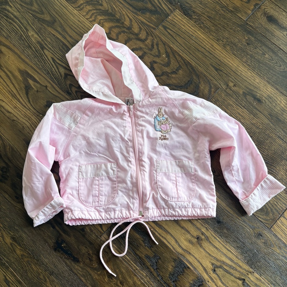 Vintage Beatrix Potter Zip Up Jacket